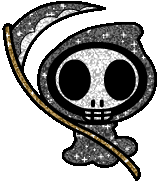 gif of a sparkley grimm reaper